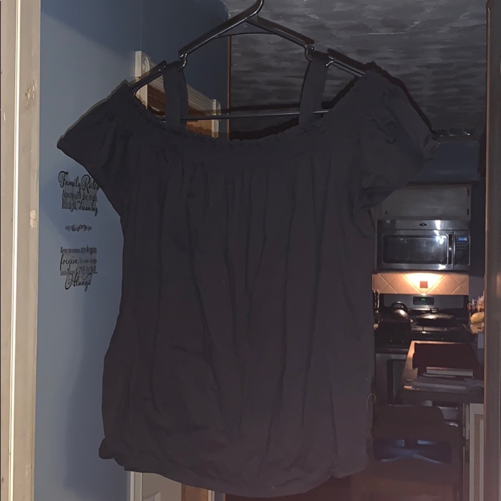 Cold shoulder shirt